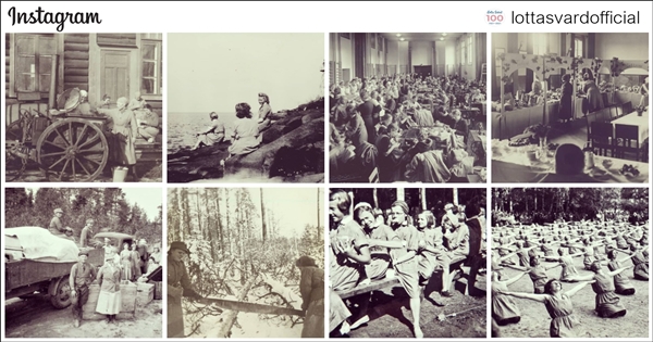 Lotta Svärd on nyt Instagramissa - uusi tili esittelee ennen näkemättömiä  otoksia ensi vuonna 100-vuotisjuhlaansa viettävän järjestön työstä -  