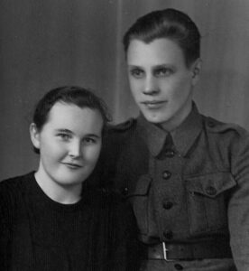 Urpo Mäntylän Ulla Viljaselle keväällä 1942 lähettämä kirje.